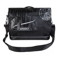Молодёжная сумка Grizzly черная MM-341-2-2