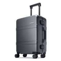 Чемодан RunMi 90 Points Classic Aluminum Box Suitcase Dark Grey Magic Night 33 л Р28836