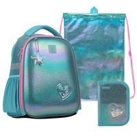 Фото Школьный набор Kite 555S Shiny рюкзак + пенал + сумка для обуви SET_K22-555S-8