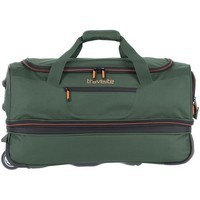 Дорожная сумка на 2 колесах Travelite Basics Dark Green S 51/64 л TL096275-86