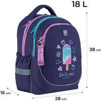 Рюкзак школьный Kite Education So Sweet 18 л фиолетовый K24-700M-6