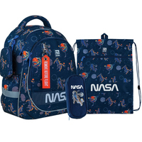 Фото Школьный набор Kite NASA Рюкзак + Пенал + Сумка для обуви SET_NS24-700M