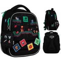 Фото Рюкзак школьный каркасный Kite Education Pixel Game K25-555S-4