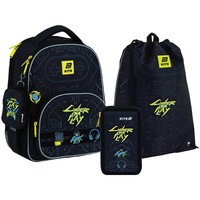 Фото Школьный набор Kite Cyber Рюкзак + Пенал + Сумка для обуви SET_K25-556M-2