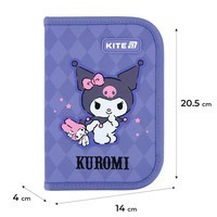 Фото Пенал без наполнения Kite Kuromi HK25-621-2