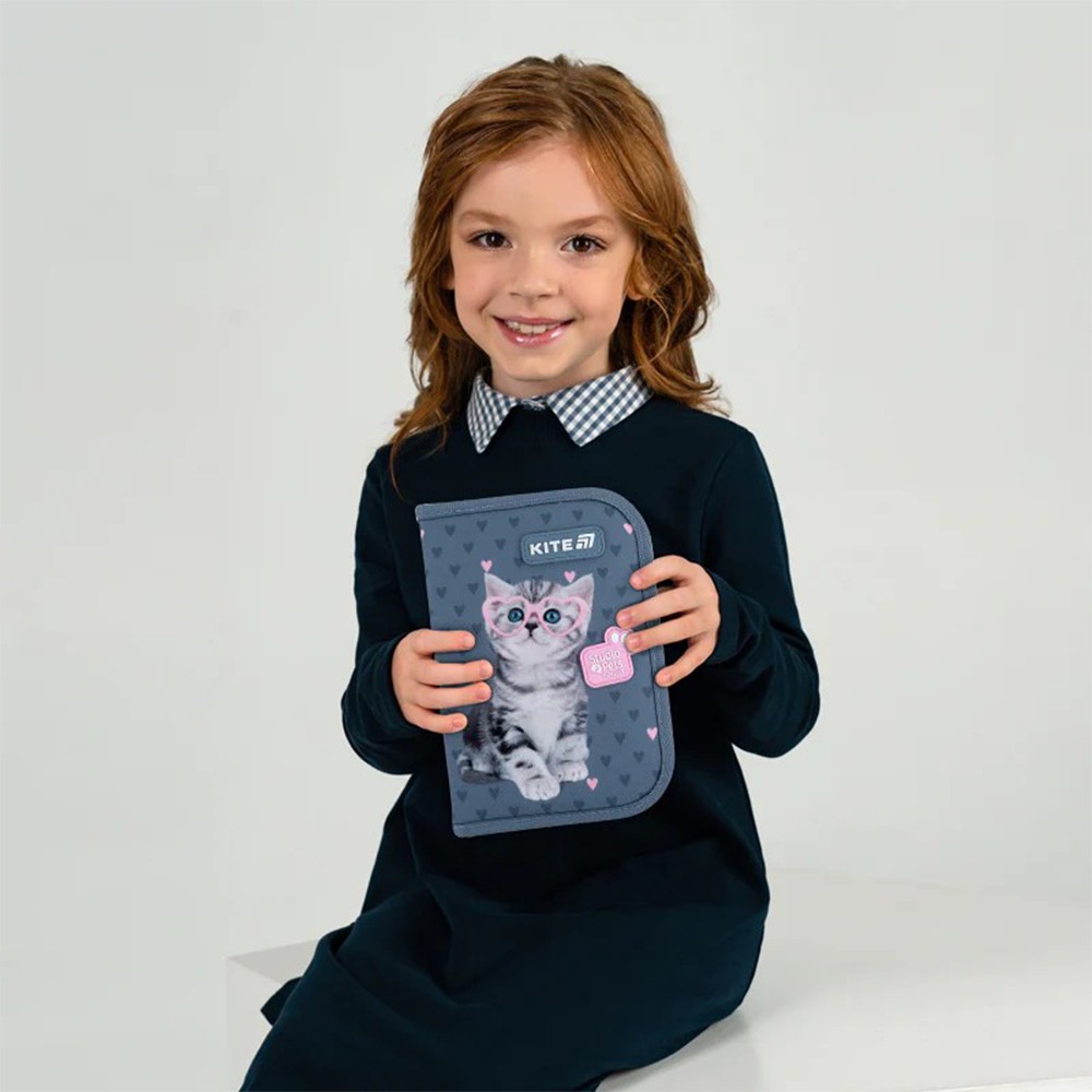 Пенал без наполнения Kite Studio Pets SP25-622-1