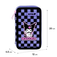 Фото Пенал без наполнения Kite Kuromi HK25-623