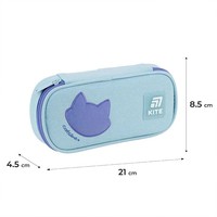 Фото Пенал без наполнения Kite Catsline K25-662-5