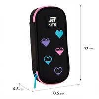 Пенал без наполнения Kite Colorsplash K25-662-13