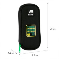 Фото Пенал без наполнения Kite Game Over K25-662-6