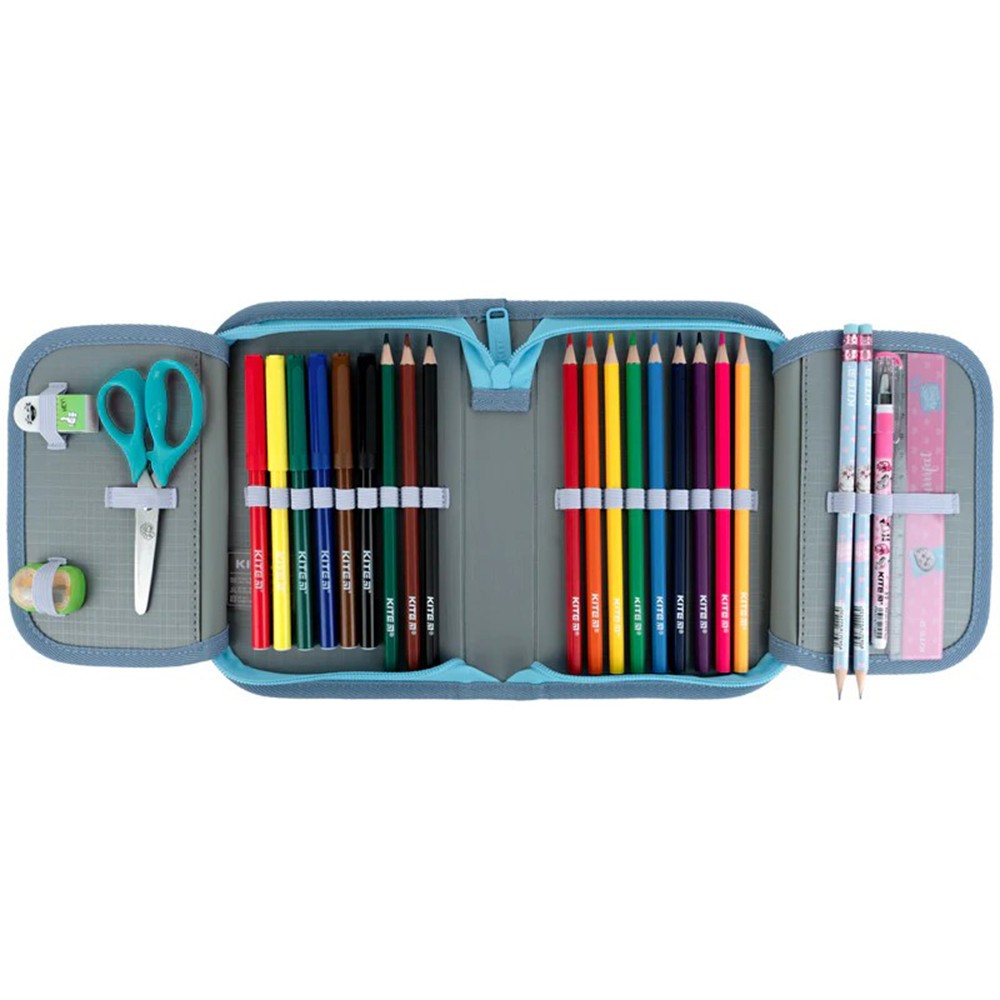 Пенал с наполнением Kite Studio Pets SP25-622H-3