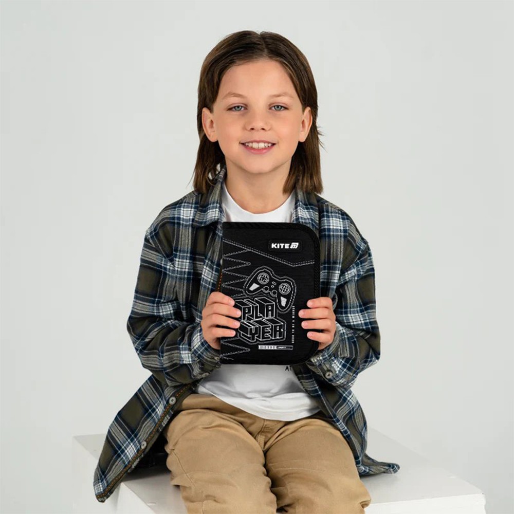 Пенал с наполнением Kite Player K25-622H-6